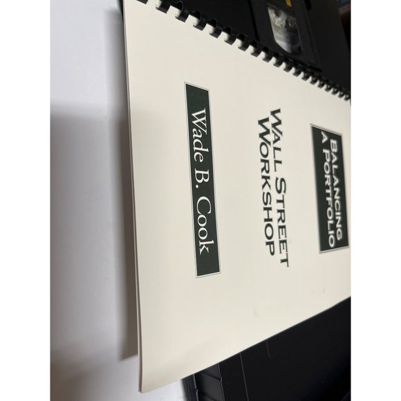 Balancing A Portfolio Wall Street Workshop By Wade B. Cook - Picture 6 of 7